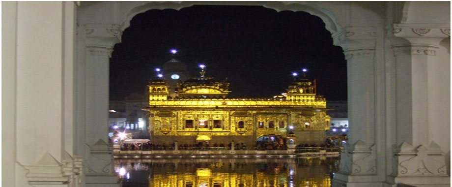 Side View Of Golden Temple